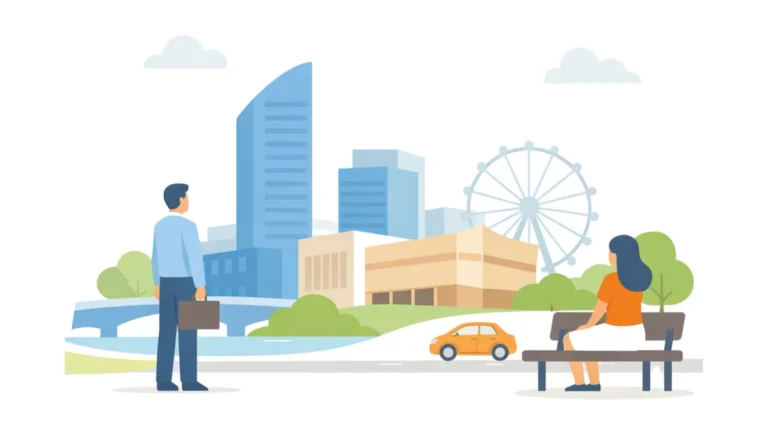 ilustrasi kawasan surabaya barat