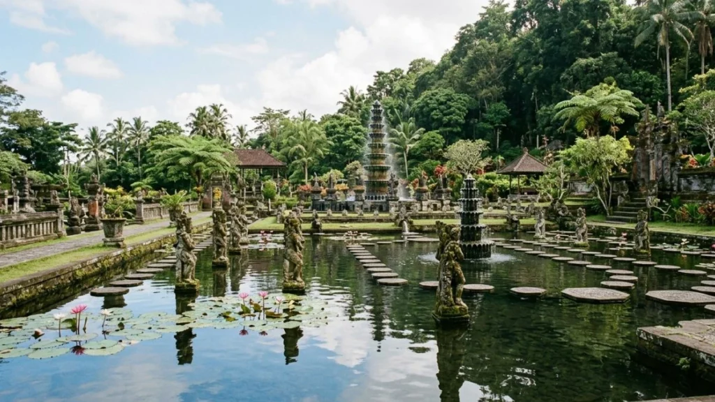 Taman air Tirtagangga di Bali Timur, destinasi tersembunyi dalam itinerary Bali 4 hari 3 malam
